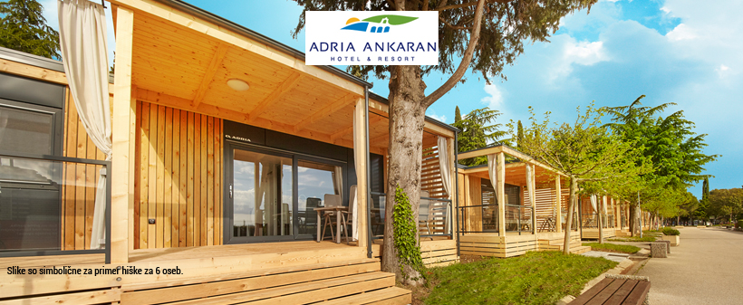Resort Adria Ankaran - premium mobilne hiške - Kuponko.si