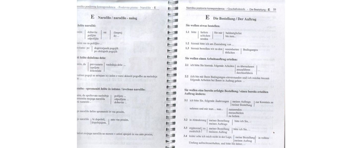  Nemška poslovna in osebna korespodenca  - Kuponko.si