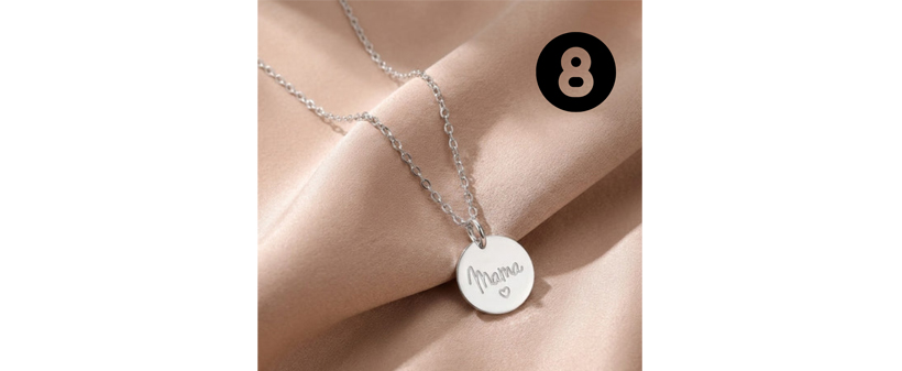 darilni set s srebrno verižico in posvetilom - Kuponko.si