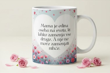 Čudovita skodelica s potiskom posvetila!