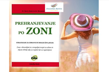Knjiga Prehranjevanje po zoni, pri Založbi Rotis