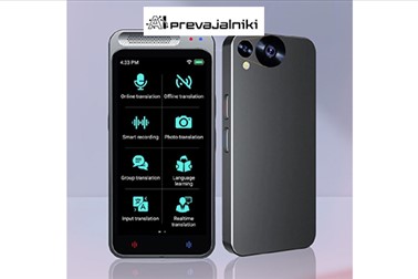 Prevajalnik PRO 6, za komunikacijo kjerkoli po svetu