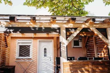 Počitnice v sodobni mobilni hiški v Termah Čatež