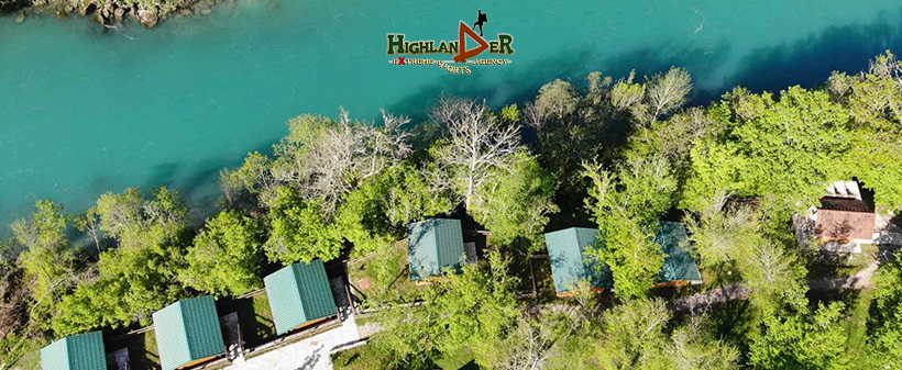 Kamp Highlinder, Foča: 2x nočitev, rafting - Kuponko.si