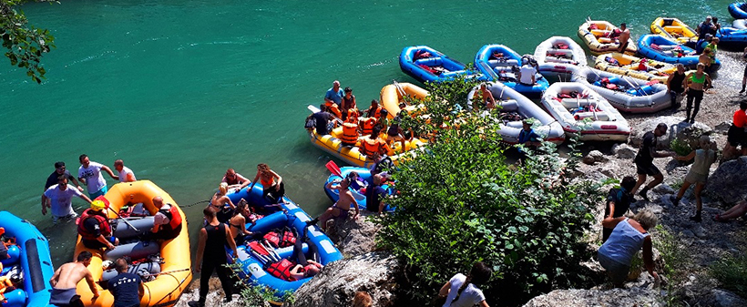 Kamp Highlinder, Foča: 2x nočitev, rafting - Kuponko.si