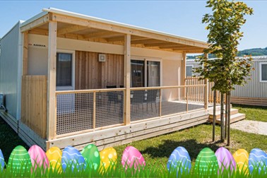 Mobilna hiška, v Termah Čatež: velikonočni oddih