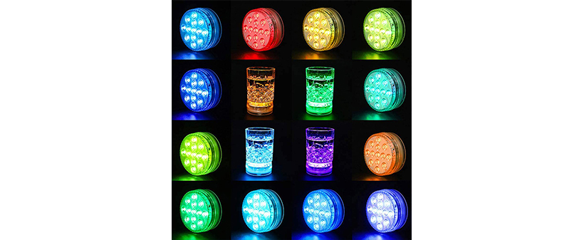 Poollights LED vodoodporne lučke – 4 kosi z daljincem! - Kuponko.si