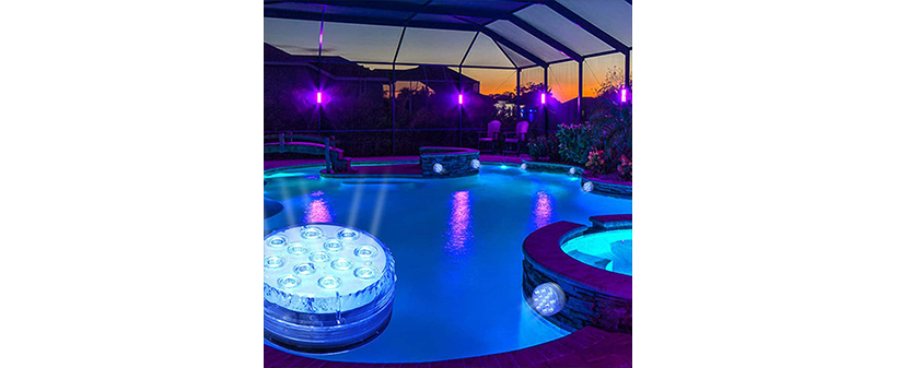 Poollights LED vodoodporne lučke – 4 kosi z daljincem! - Kuponko.si