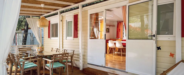 Camping Tina 4*, Vrsar: Superior mobilne hiške - Kuponko.si