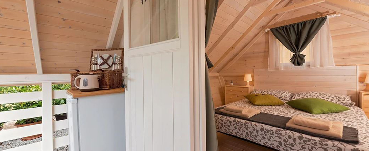 Camping Tina 4*, Vrsar: Glamping soba - Kuponko.si