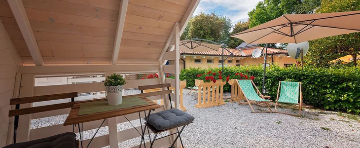 Camping Tina 4*, Vrsar: Glamping soba - Kuponko.si