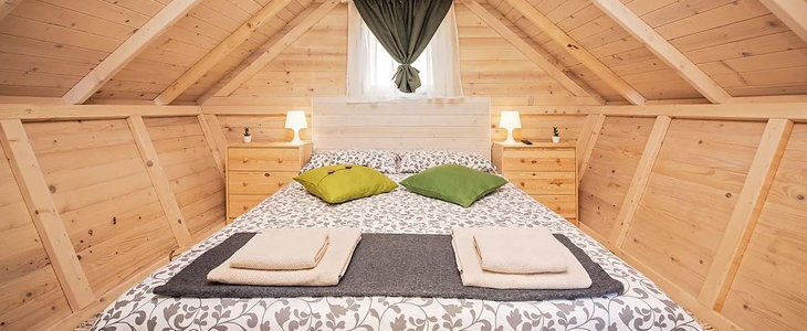 Camping Tina 4*, Vrsar: Glamping soba - Kuponko.si