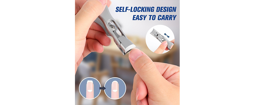 Kompakten ščipalec za nohte Clipp z natančnim rezom - Kuponko.si