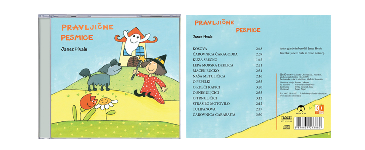 Komplet 4 zgoščenk z otroškimi pesmicami - Kuponko.si