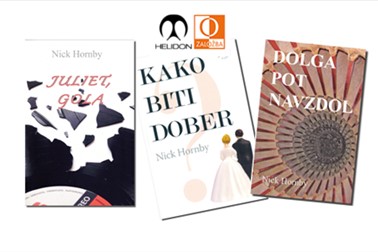 Komplet 3 romanov pisatelja Nicka Hornbya