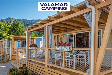Valamar Camping Baška 4*, Krk: mobilne hiške