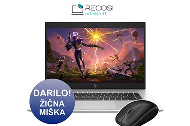 Obnovljen prenosni računalnik HP EliteBook 1050 G1