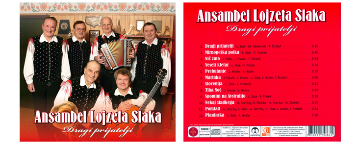 Komplet 4 zgoščenk Ansambla Lojzeta Slaka - Kuponko.si