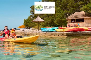 Pine beach resort, Pakoštane: mobilne hiške