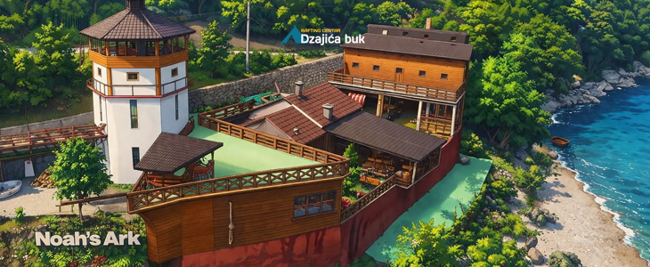 Rafting center Dzajića buk, Konjic: nočitev, rafting - Kuponko.si