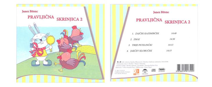 Komplet 5 otroških pravljic na zgoščenkah - Kuponko.si