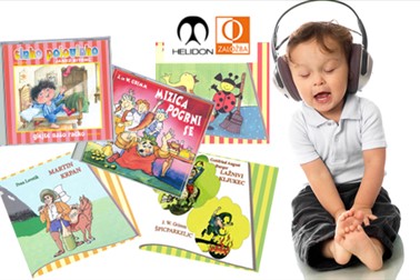 Komplet 5 zgoščenk z otroškimi pravljicami