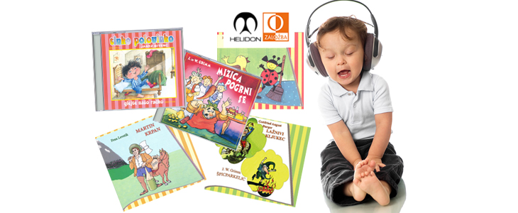 Komplet 5 zgoščenk z otroškimi pravljicami - Kuponko.si