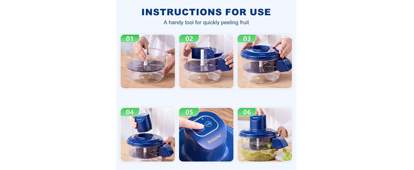 PeelStar, brezžični lupilec sadja. - Kuponko.si