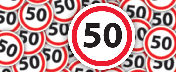 Personalizirani rojstnodnevni znak za okrogle obletnice - Kuponko.si