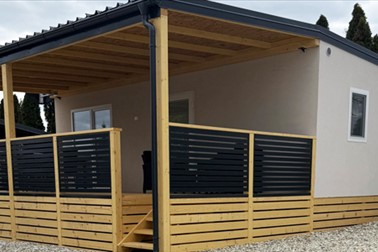 Počitnice v sodobni mobilni hiški v Moravskih Toplicah!