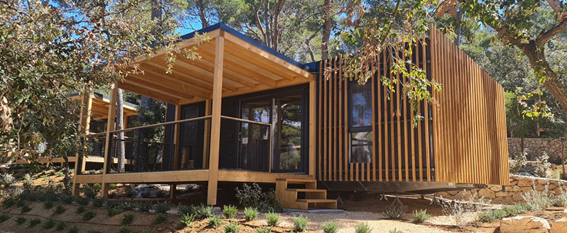 Pine beach resort, Pakoštane: mobilne hiške - Kuponko.si