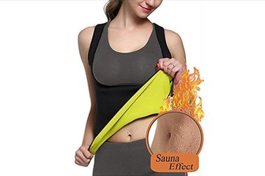 Majica Savna Body Shaper za hujšanje, ki absorbira zno