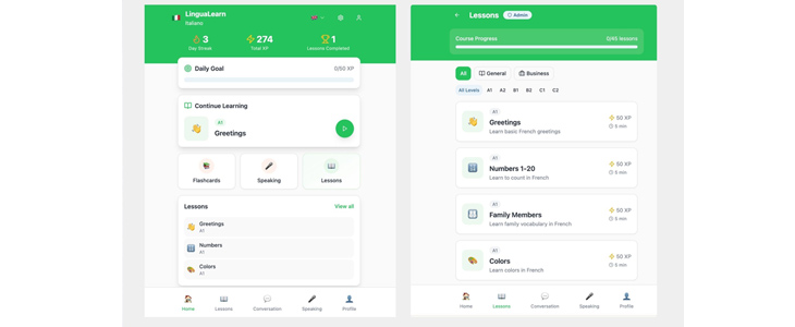 Spletni tečaj tujega jezika Lingzio AI - Kuponko.si