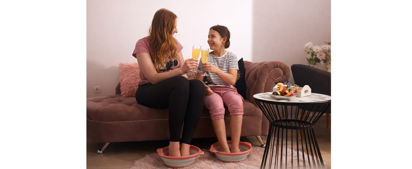 Sprostilni kotiček, 60-minutno razvajanje Mama & hči  - Kuponko.si