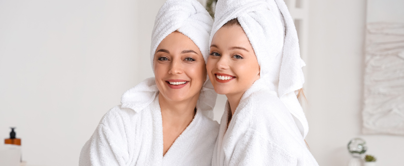 Sprostilni kotiček, 60-minutno razvajanje Mama & hči  - Kuponko.si