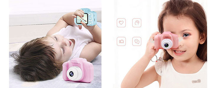 Digitalna mini video kamera za otroke s 5 različnimi ig - Kuponko.si