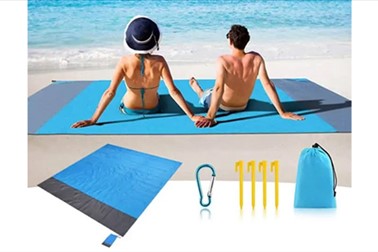 Vodoodporna podloga za plažo ali kampiranje!