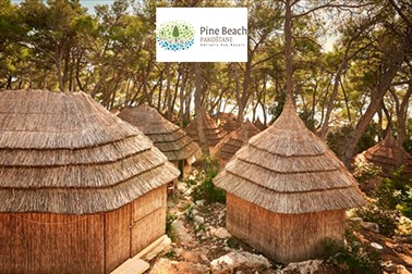Pine beach resort, Pakoštane: mobilne hiške