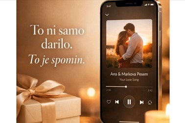 Najbolj osebno darilo: personalizirana pesem po meri