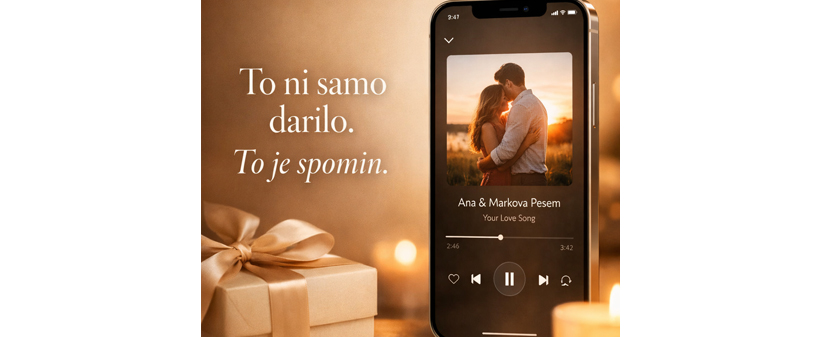 Najbolj osebno darilo: personalizirana pesem po meri - Kuponko.si