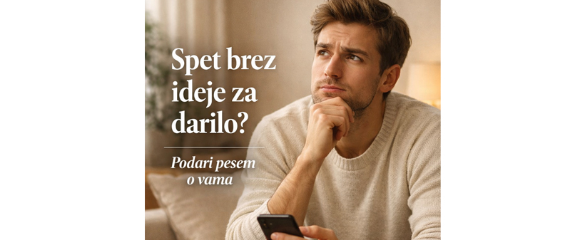 Najbolj osebno darilo: personalizirana pesem po meri - Kuponko.si