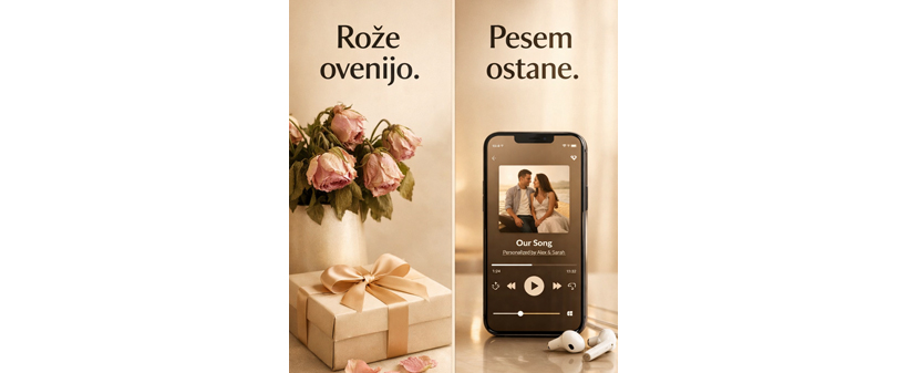 Najbolj osebno darilo: personalizirana pesem po meri - Kuponko.si