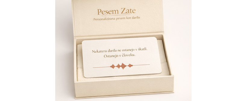 Najbolj osebno darilo: personalizirana pesem po meri - Kuponko.si