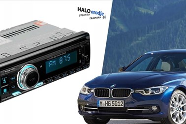 Kvaliteten LCD FM avtoradio s priloženim daljincem