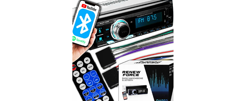 Kvaliteten LCD FM avtoradio s priloženim daljincem - Kuponko.si