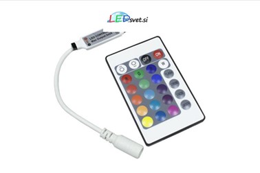  LED RGB krmilnik 12V 6A daljinski upravljalnik