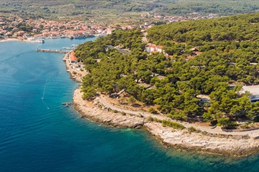 Fontana resort, Jelsa, Hvar: oddih v apartmaju