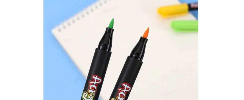 Set 12 akrilnih flomastrov PaintAcrylic - Kuponko.si