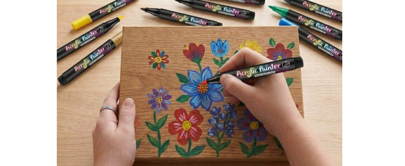 Set 12 akrilnih flomastrov PaintAcrylic - Kuponko.si