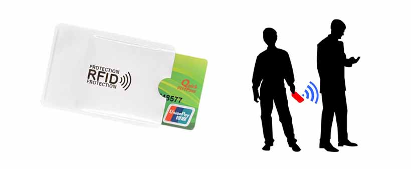 Ovitek za zaščito RFID bančnih ali drugih kartic - Kuponko.si